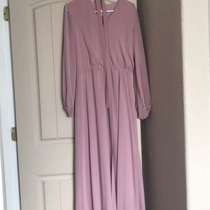 Dusty rose-Bridesmaid dress